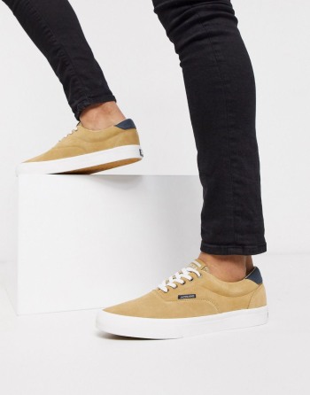 Jack & Jones Suede Zlatne Smeđe - Muške Tenisice | 30418KWGI